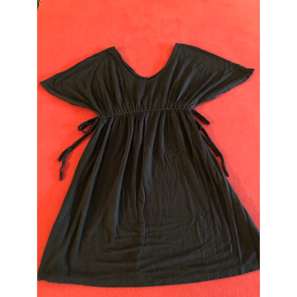 Unbranded black casual pool cover up dress
